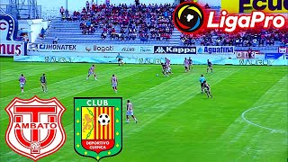 Técnico Universitario vs Deportivo Cuenca EN VIVO Liga Pro Ecuador 2024