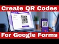 How to Create QR Code for Google Form in 3 Easy Steps!
