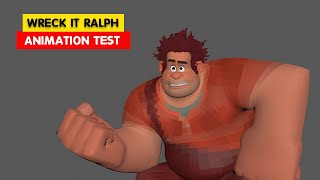 Wreck It Ralph | Animation Test | Animation Breakdowns | 3D Animation Internships