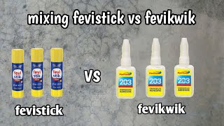 what happens when you mix fevistick and fevikwik ? mixing glues | jugadu boy