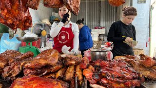 Quá khủng vỡ trận hàng heo quay Kim Mai, bán hết 500kg trong buổi sáng