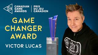 🏆 Victor Lucas Receives the Game Changer Award | Canadian Game Awards 2026