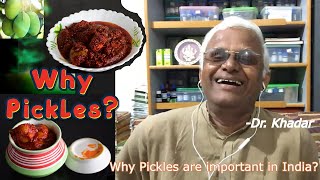 Importance of pickles || Dr Khadar || Dr Khadar lifestyle