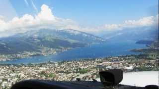 Rundflug Thun mit Cessna F172P Skyhawk II am 11.8.2012