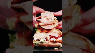 How to make Chicken Burger Recipe at Home | chicken burger kasay banayn| #Burger #asmr #food #recipe
