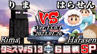 【スマブラSP】タミスマSP513 6回戦 りま(スティーブ) VS はらせん(アイスクライマー) - オンライン大会