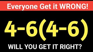 This Simple Math Question Stumps Everyone!