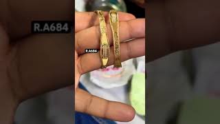 Beautiful gold bangles / gold bangles latest design / sunil designer / cnc bangles design