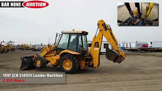 1997 JCB 214SIII Loader Backhoe