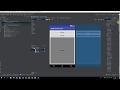 create android app with two buttons