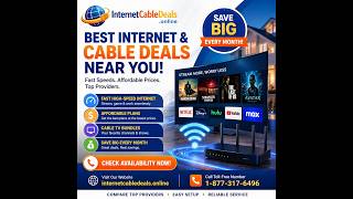Best Internet & Cable TV Deals in USA 2026 | Compare Top Providers Near You
