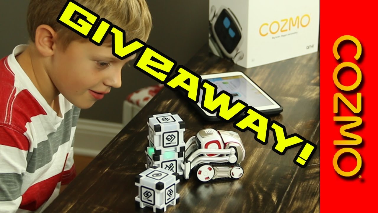 Cozmo Robot Unboxing Play And Free Giveaway Youtube