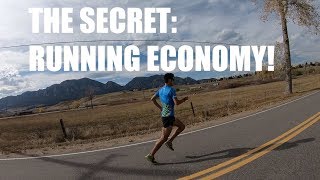 THE MOST IMPORTANT FACTOR IN DISTANCE RUNNING SUCCESS: RUNNING ECONOMY | Sage Canaday Training Tips
