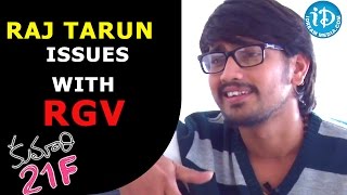 Raj Tarun on Issues With RGV - Kumari 21F Hero Raj Tarun || Talking Movies With iDream