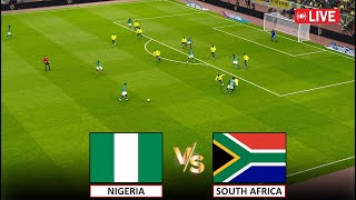 🔴Nigeria vs South Africa Live Football Match Today I FIFA World Cup Qualifier I PES 21 GAMEPLAY
