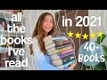 All the Books I Read in 2021 | (over 40 books!)