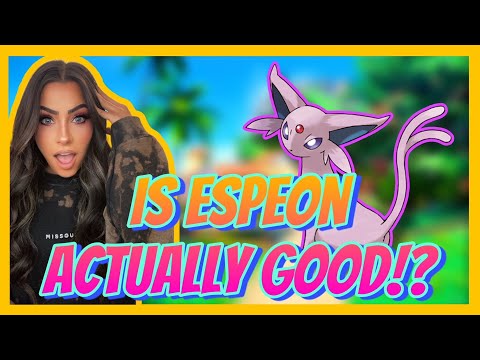 Is Espeon ACTAULLY Good?! Pokemon Scarlet & Violet
