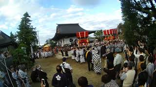 三田天満神社 秋祭り(平成30年) 天神宮入２