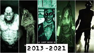 Every SCARY Villain/Antagonist in Outlast Series 2013-2021 ft Gameplay