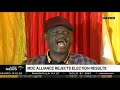 MDC Alliance rejects election results