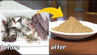 How to make fish powder