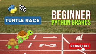 Turtle Race Graphics Project with Python | Graphics Beginner Project | Crazy Coders