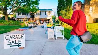 We've been waiting for THESE Garage Sales!!!