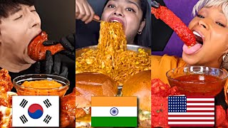 KOREAN vs INDIAN vs AMERICAN \