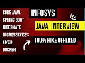 Infosys | Java interview | real time interview series | interview 32