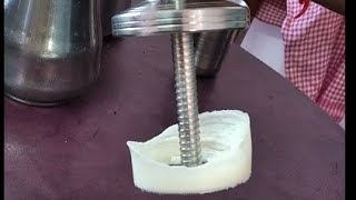 இடியாப்பம் பிழியும் போது அச்சிற்கு மேல் மாவு வருகிறதா #kitchentips #idiyapammoldrepair #idiyappam