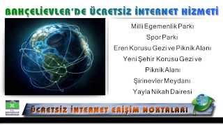 Bahçelievler Belediyesi Ücretsiz İnternet Hizmeti