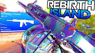 The JAK-12 Shotgun is SO TOXIC on Rebirth Island lol (Warzone)