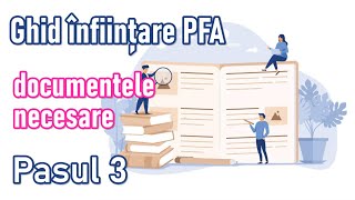 Ghid infiintare pfa - Pasul 3 - documentele necesare