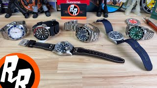 Unboxing Seiko, Henry Archer, Elliot Brown, Aquatico, and Hruodland.