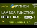 Lambda Function in Python with Filter, Map andd Reduce - Tutorial Rays