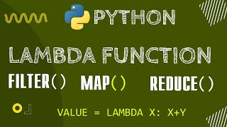 Lambda Function in Python with Filter, Map andd Reduce - Tutorial Rays