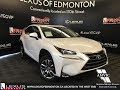 Used White 2015 Lexus NX 200t Premium Package Walkaround Review Red Deer Alberta