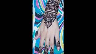 Latest beautiful, stylish & unique mehndi designs for hands
