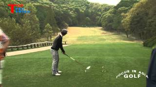 포커스인아시아 KPGA 안원경(AN WON KYOUNG) GOLF SWING 2011