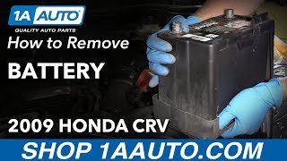 How to Replace Battery 07-11 Honda CR-V