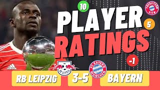 Sadio Mane first Bayern Game! - RB Leipzig 3-5 Bayern Munich - Bayern Munich Player Ratings