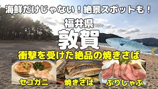 【衝撃的美味さ】初の北陸旅！福井県敦賀でとんでもない魚に出会いました。