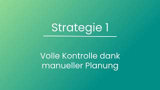 So geht eine manuelle Dienstplanung in Smartplan