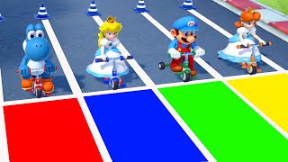 【スーパーマリオパーティ】ミニゲームヨッシーVsピーチVsマリオVsデイジー(COM最強 たつじん)