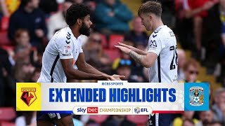 Coventry City Vs Watford Extended Highlights Efl Championship Cbs