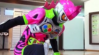 仮面ライダーエグゼイドショー ２話 ピカピカなエグゼイド レベル２ ノーコンティニューで戦闘開始！ 最前列高画質 特撮 Kamen Rider EX-AID kidsshow