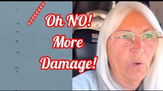 More Damage!  Where To Stay? How To Get Repairs While Traveling In An RV?