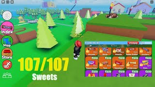 Roblox FIND THE SWEETS How to get all 107 Sweets