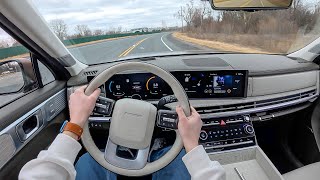 2025 Hyundai Santa Fe Hybrid Calligraphy - POV Test Drive (Binaural Audio)