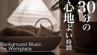 【Interior music#02】愛猫Booと1曲30分ループ/Background Music for Workplace